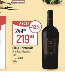 Globus Cielo primasole nabídka