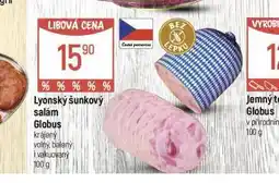 Globus Lyonský šunkový salám nabídka