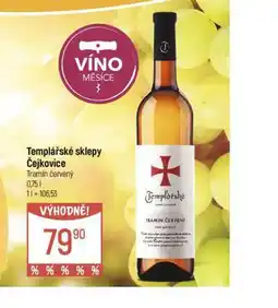 Globus Templářské sklepy čejkovice nabídka