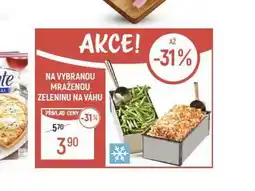 Globus Mražená zelenina na váhu nabídka