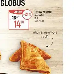 Globus Listový šáteček meruňka nabídka