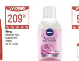 Globus Nivea micelární voda nabídka