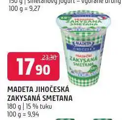 Terno Madeta jihočeská zakysaná smetana nabídka