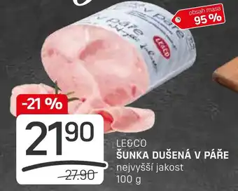 Flop LE&CO ŠUNKA DUŠENÁ V PÁŘE nabídka