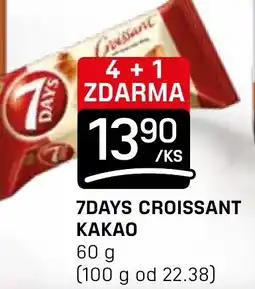 Flop 7DAYS CROISSANT KAKAO nabídka