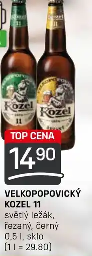 Flop VELKOPOPOVICKÝ KOZEL 11 0.5L nabídka