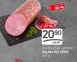 Flop KOSTELECKÉ UZENINY SALÁM RIO EBRO nabídka