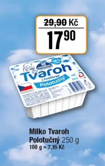 TEMPO Milko Tvaroh Polotučný nabídka