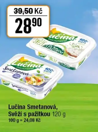 TEMPO Lučina Smetanová, Svěží s pažitkou nabídka