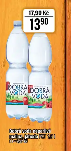 TEMPO Dobrá voda neperlivá malina, jahoda nabídka