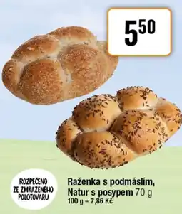 TEMPO Raženka s podmáslím, Natur s posypem nabídka