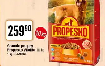 TEMPO Granule pro psy Propesko Vitalita nabídka