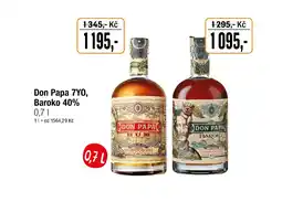 TEMPO Don Papa 7YO, Baroko 40% nabídka