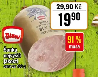 TEMPO Šunka nejvyšší jakosti nabídka