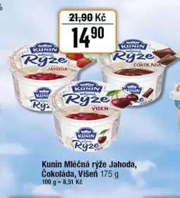 TEMPO Kunín Mléčná rýže Jahoda, Čokoláda, Višeň nabídka