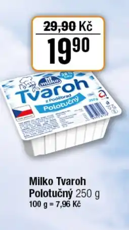 TEMPO Milko Tvaroh Polotučný nabídka