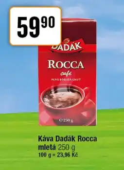 TEMPO Káva Dadák Rocca mletá nabídka