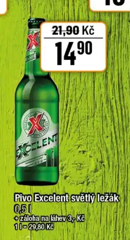 TEMPO Pivo Excelent světlý ležák nabídka