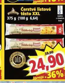 Čerstvé listové těsto