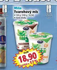 Norma Míša tvarohový mls nabídka