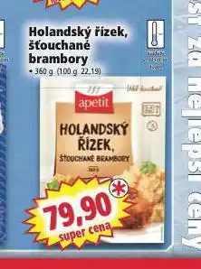 Norma Holandský řízek, šťouchané brambory nabídka