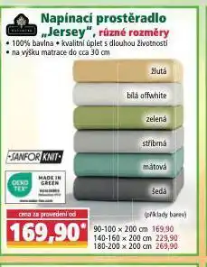 Norma Napínací prostěradlo nabídka
