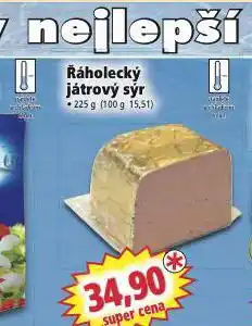 Norma Řáholecký játrový sýr nabídka