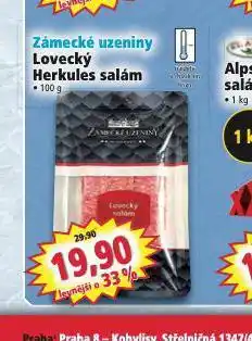 Norma Lovecký salám nabídka