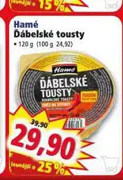 Norma Hamé ďábelské tousty nabídka