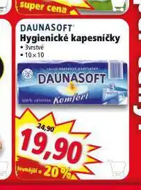 Norma Daunasoft papírové kapesníky nabídka
