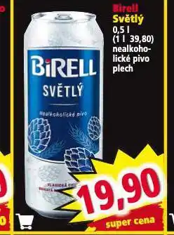 Norma Birell nealkoholické pivo nabídka