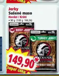 Norma Jerky sušené maso nabídka