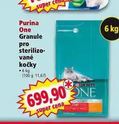 Norma Purina one granule pro kočky nabídka
