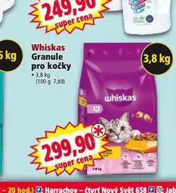 Norma Whiskas granule pro kočky nabídka