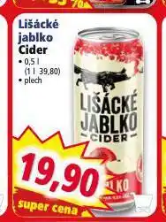 Norma Lišácké jablko cider nabídka