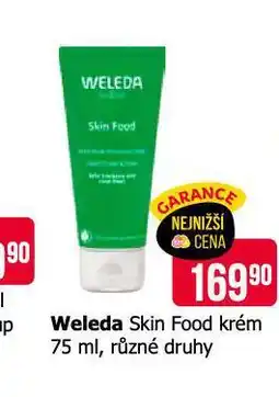 Teta Weleda skin food krém nabídka