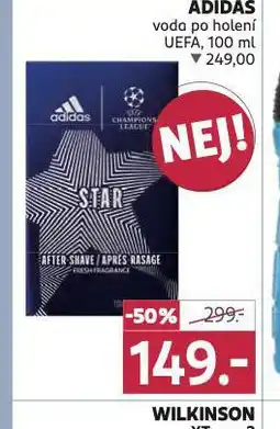 Rossmann Adidas voda po holení nabídka