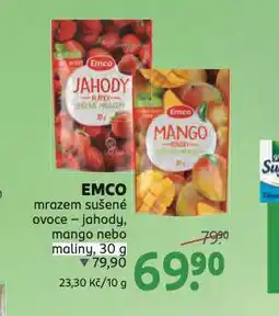 Rossmann Emco mrazem sušené ovoce nabídka