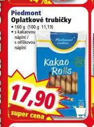 Norma Piedmont oplatkové trubičky nabídka