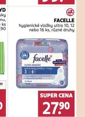 Rossmann Facelle hygienické vložky nabídka