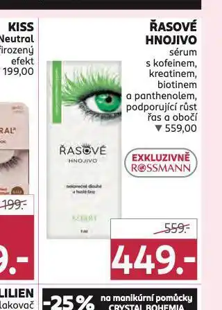 Rossmann Řasové hnojivo nabídka