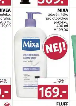 Rossmann Mixa tělové mléko nabídka