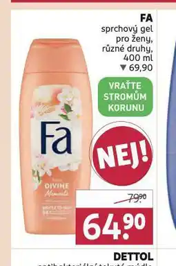 Rossmann Fa sprchový gel nabídka