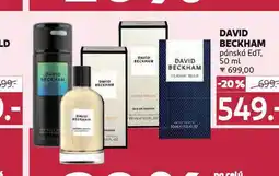 Rossmann David beckham pánská edt nabídka