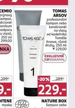 Rossmann Tomas arsov šampon, kondicioner nabídka