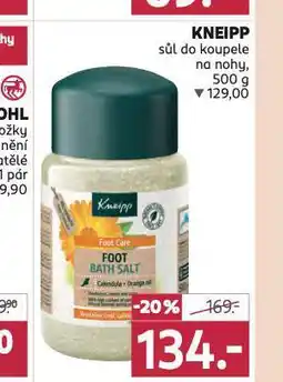 Rossmann Kneipp sůl do koupele nabídka