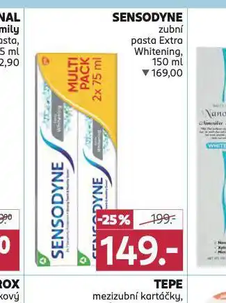 Rossmann Sensodyne zubní pasta nabídka