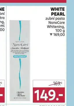 Rossmann White pearl zubní pasta nabídka