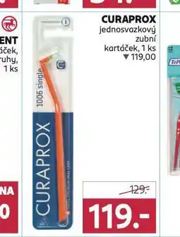 Rossmann Curaprox jednosvazkový zubní kartáček nabídka