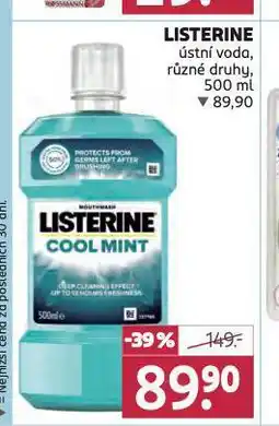 Rossmann Listerine ústní voda nabídka